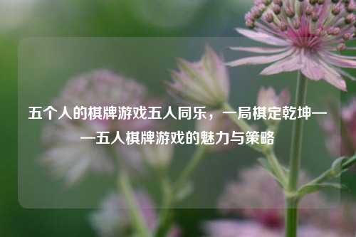 五个人的棋牌游戏五人同乐，一局棋定乾坤——五人棋牌游戏的魅力与策略