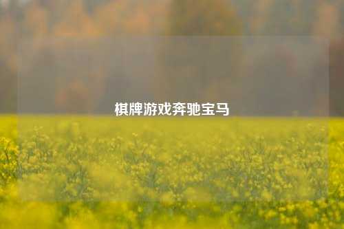 棋牌游戏奔驰宝马
